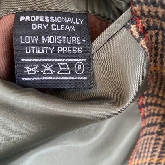 Hickey Freeman Dillard's Men's 40 Regular Canterbury Suit Jacket Wool Camel Hair - Picture 12 of 16